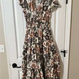 Cynthia Rowley Multicolor Floral Maxi Dress